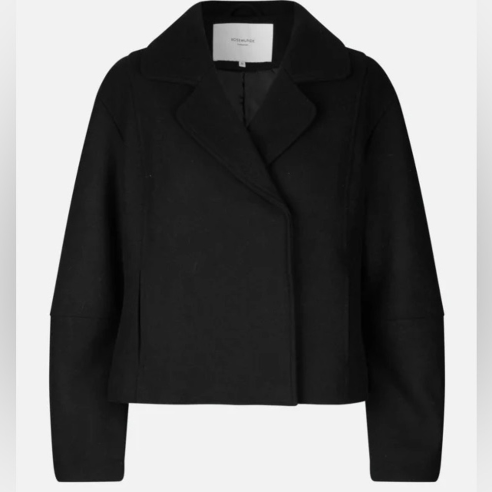 NWT Rosemunde Wool jacket Colour: Black size: EU 34 (XS)